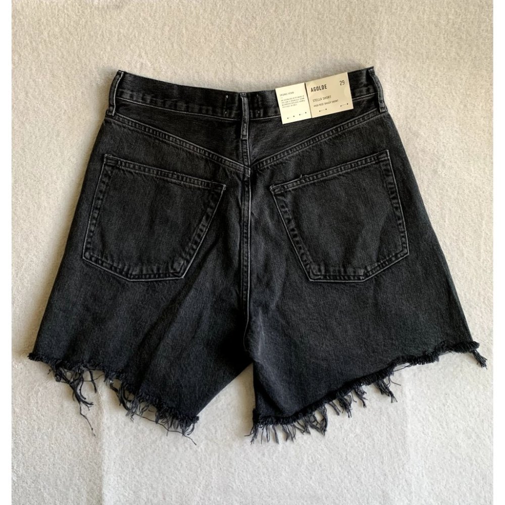 Agolde "Stella Short" made with Organic Denim NEW WITH TAG - Picture 7 of 9